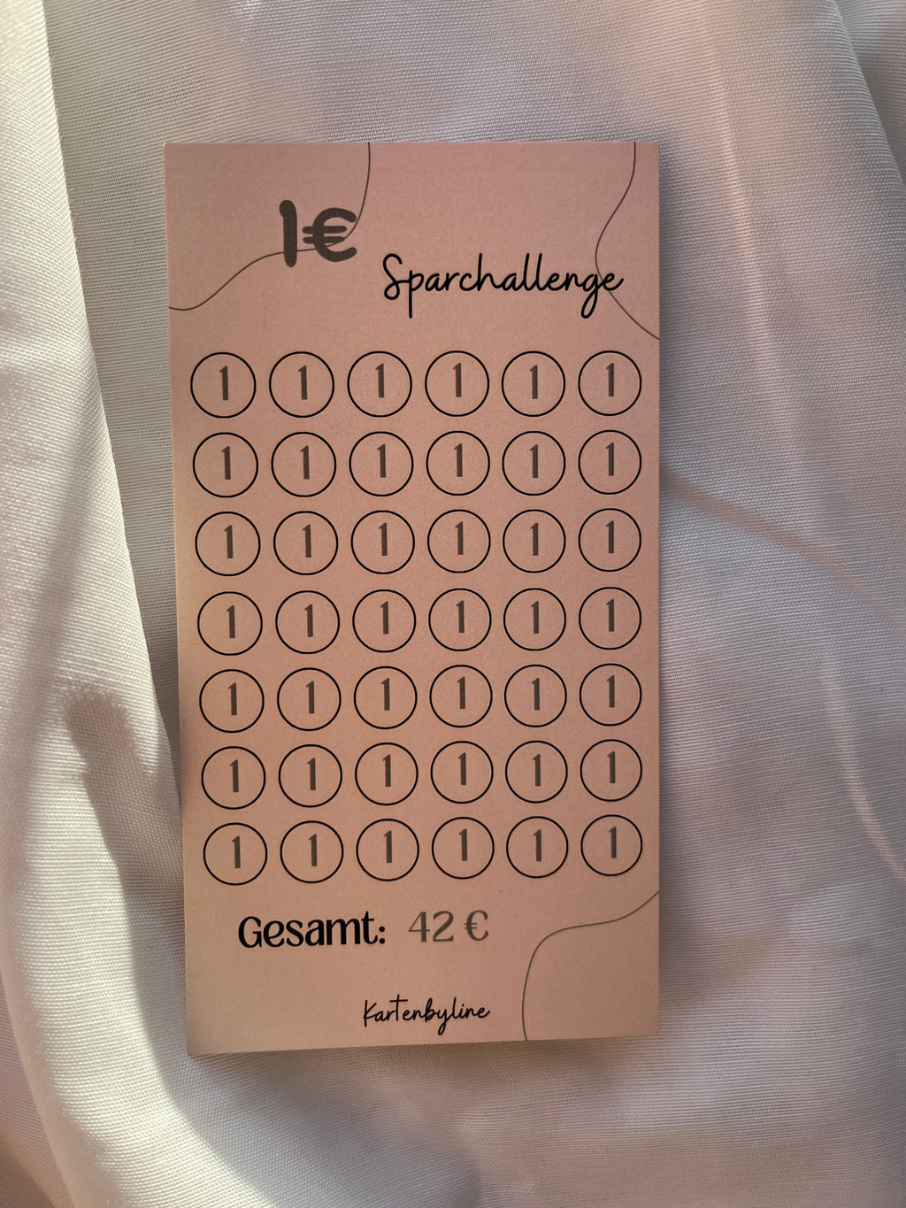 1€ Sparchallenge