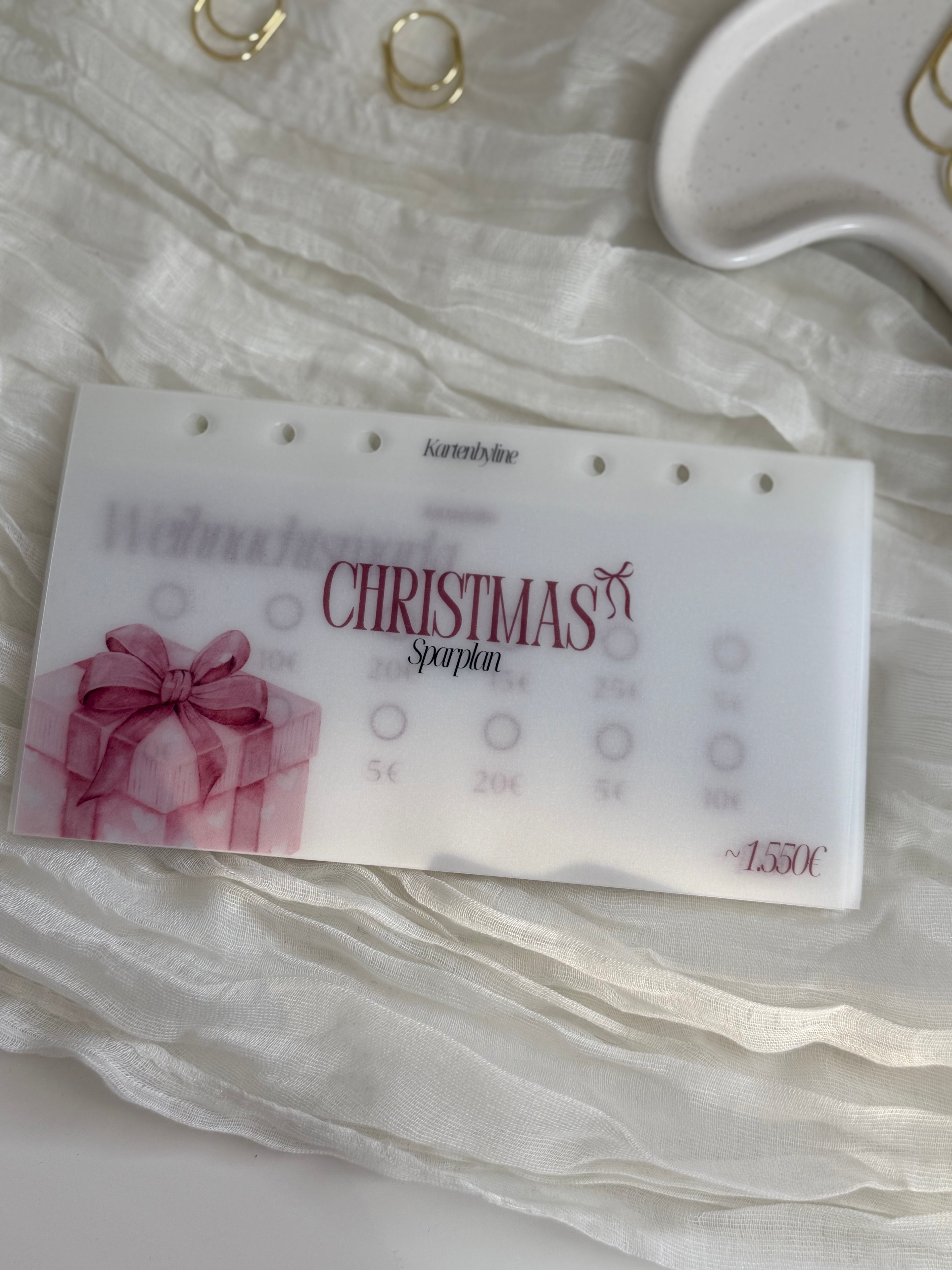 Christmas Sparplan I A6