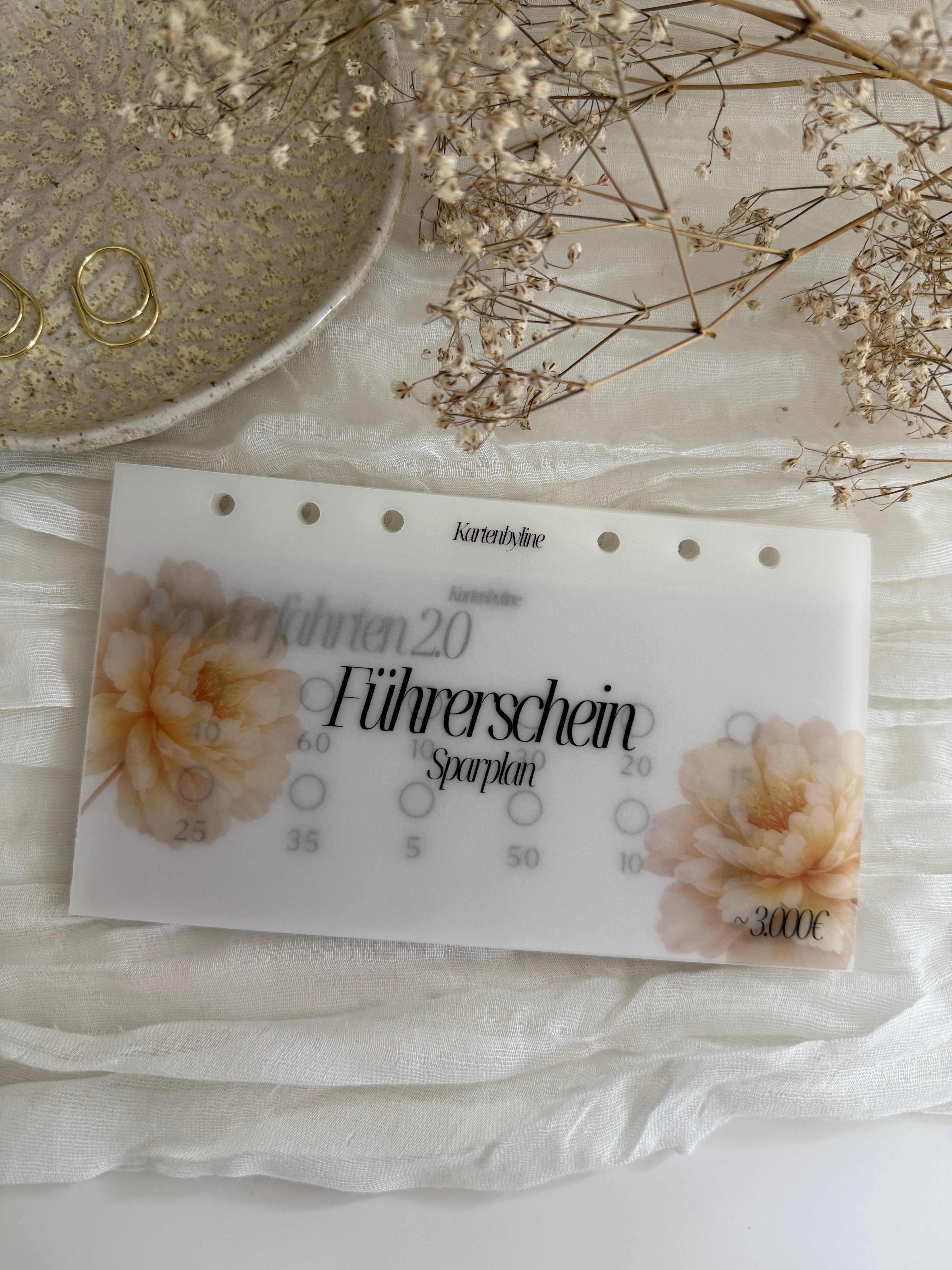 Sparplan Führerschein
