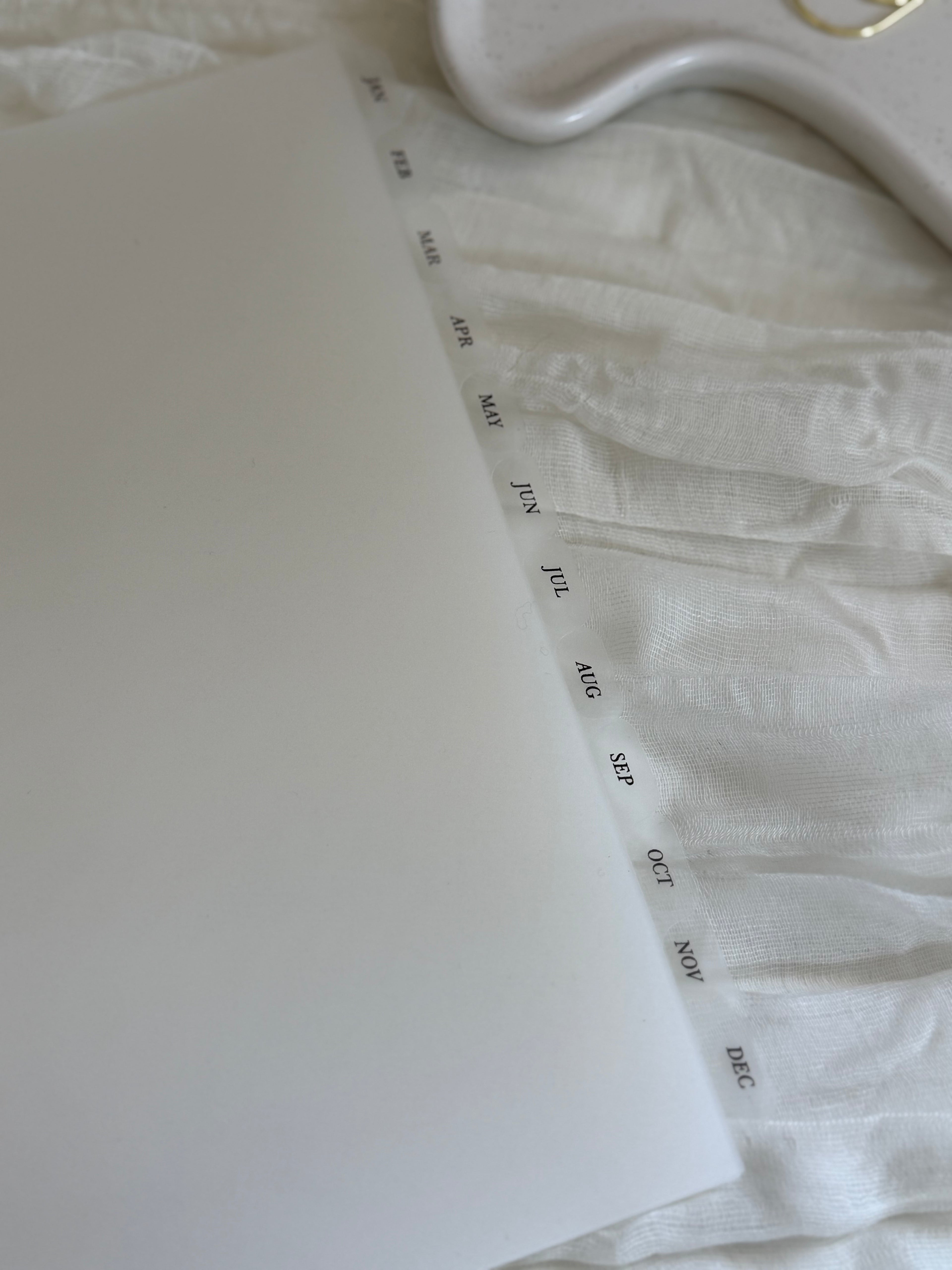 A5 Register Frosted