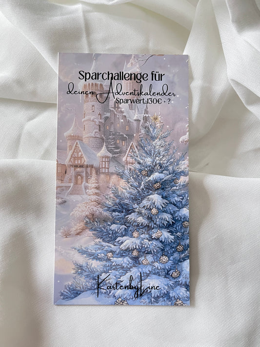 Sparchallenge für deinen nächsten Adventskalender