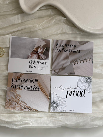 Motivationskarten 4er Set