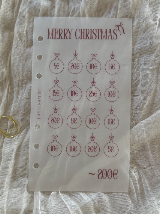 Merry Christmas Sparchallenge A6