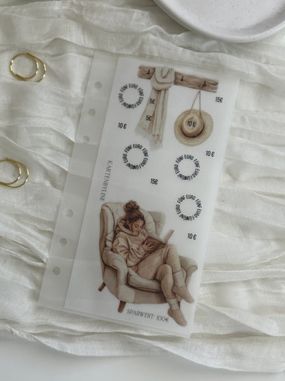 Zipperloser Umschlag matt frosty Challenges