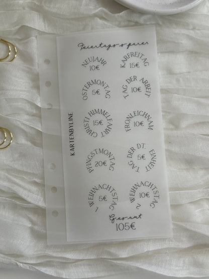 Zipperloser Umschlag matt frosty Challenges